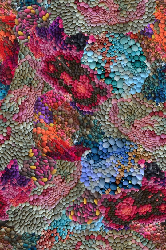 抽象印花华亿平台图片