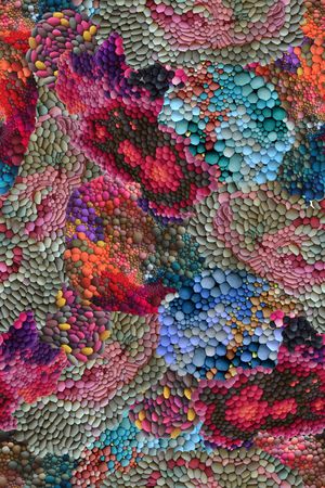 抽象印花华亿平台图片