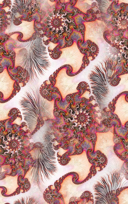 抽象印花华亿平台图片