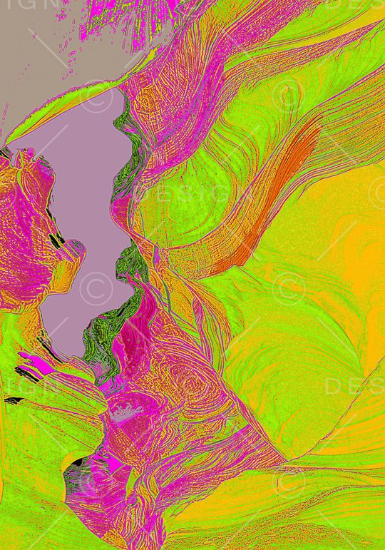 抽象印花华亿平台图片