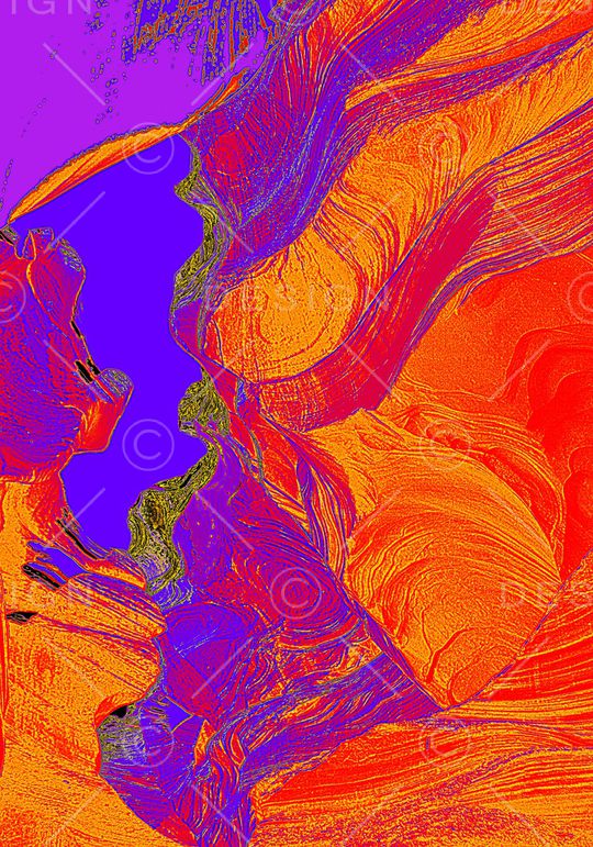 抽象印花华亿平台图片