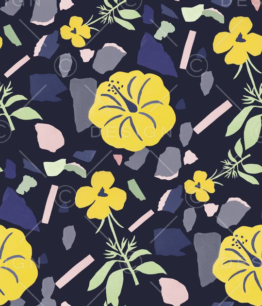 大牌风印花华亿平台图片