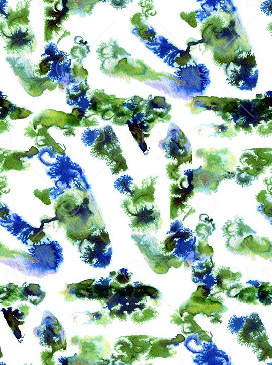 树枝印花华亿平台图片