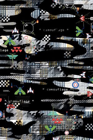 动物纹印花华亿平台图片