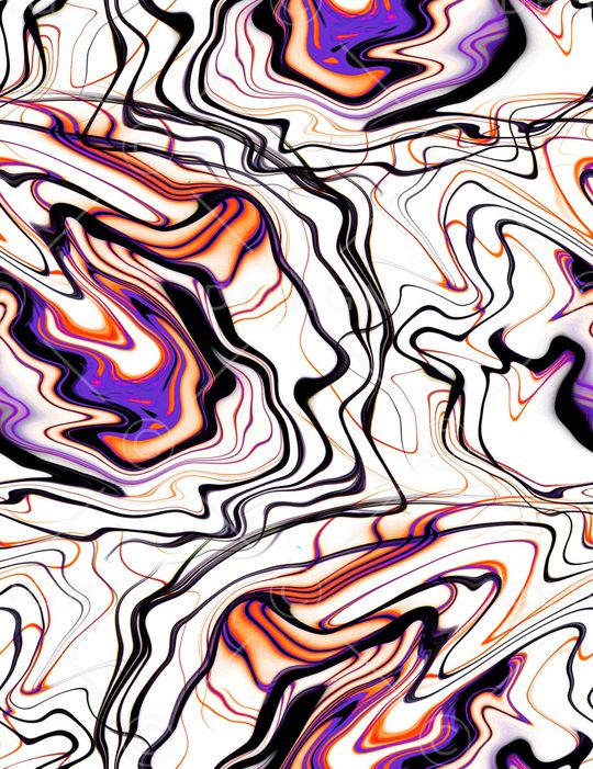 树枝印花华亿平台图片