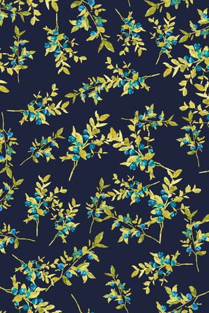 小碎花印花华亿平台图片