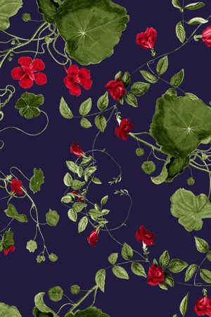 小碎花印花华亿平台图片