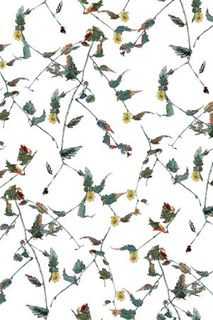 小碎花印花华亿平台图片