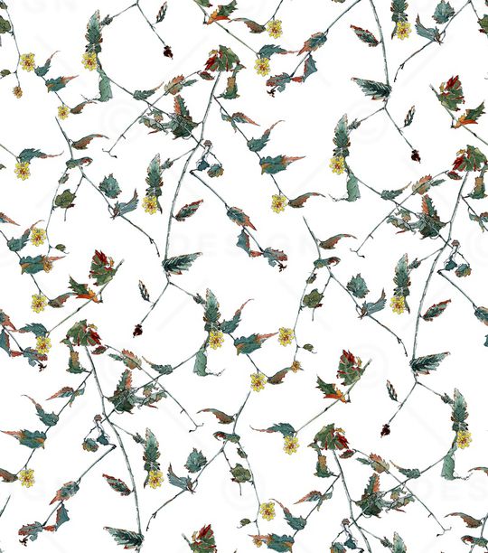 小碎花印花华亿平台图片