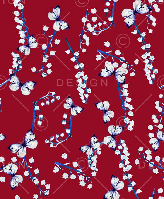 小碎花印花华亿平台图片