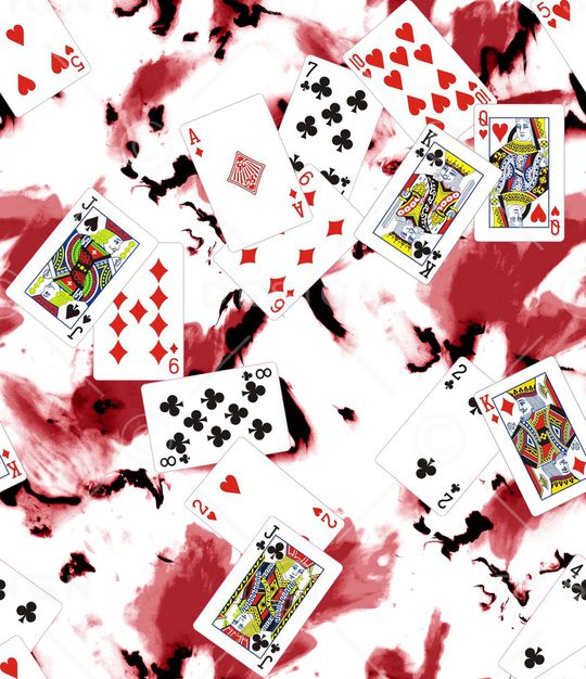 树枝印花华亿平台图片