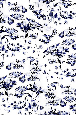 小碎花印花华亿平台图片