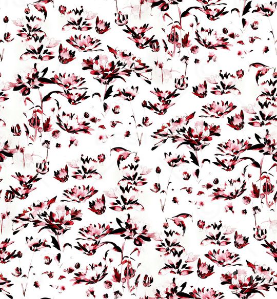 小碎花印花华亿平台图片