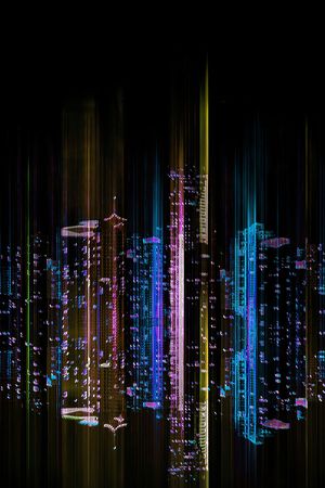 线条画印花华亿平台图片