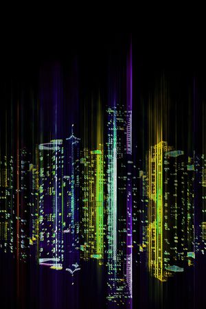 线条画印花华亿平台图片