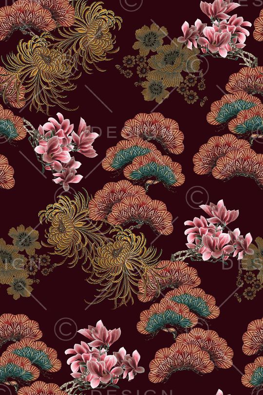 大牌风印花华亿平台图片