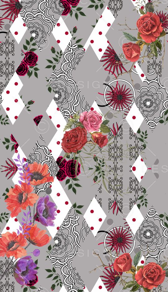 几何印花华亿平台图片