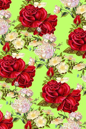 彩底花卉印花华亿平台图片