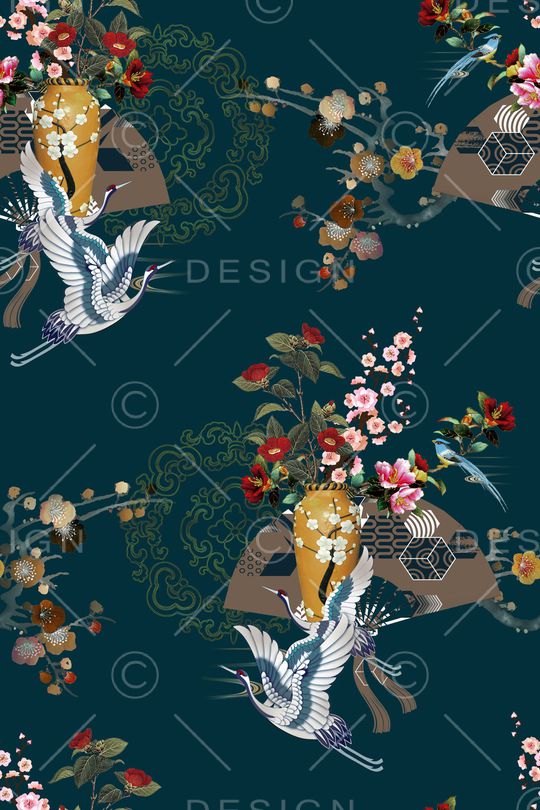 梅花印花华亿平台图片