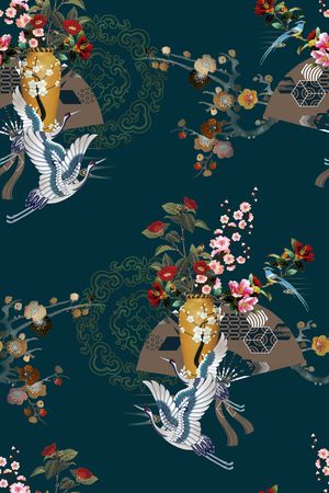 梅花印花华亿平台图片