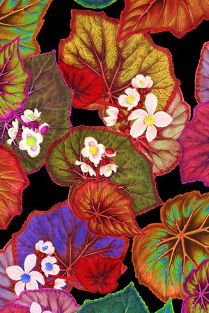 抽象印花华亿平台图片