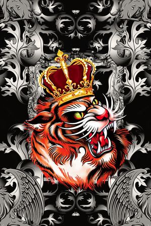 老虎印花华亿平台图片