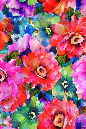 抽象印花华亿平台图片