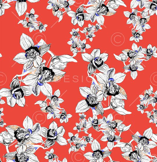 康乃馨印花华亿平台图片