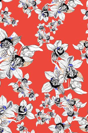 康乃馨印花华亿平台图片