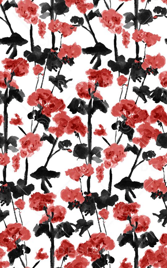 康乃馨印花华亿平台图片