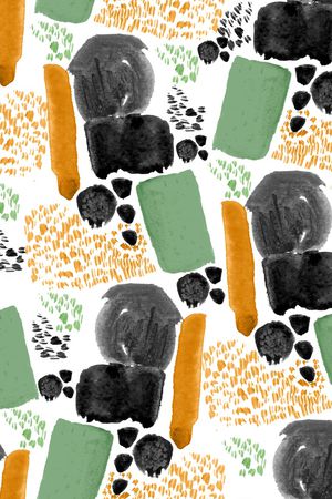 手绘印花华亿平台图片