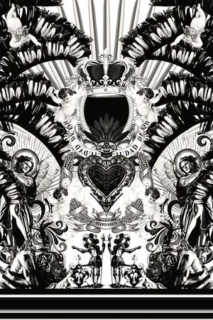 古典花纹印花华亿平台图片