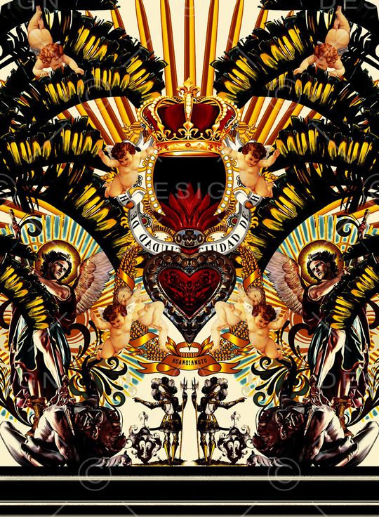 古典花纹印花华亿平台图片