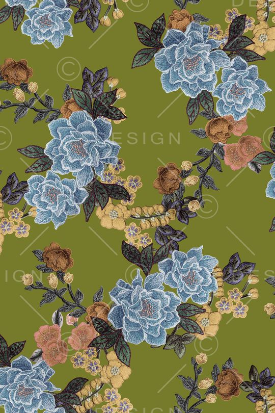 中国风印花华亿平台图片