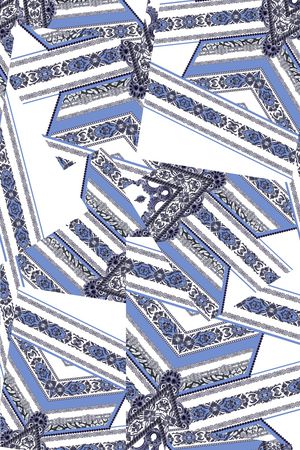 几何印花华亿平台图片