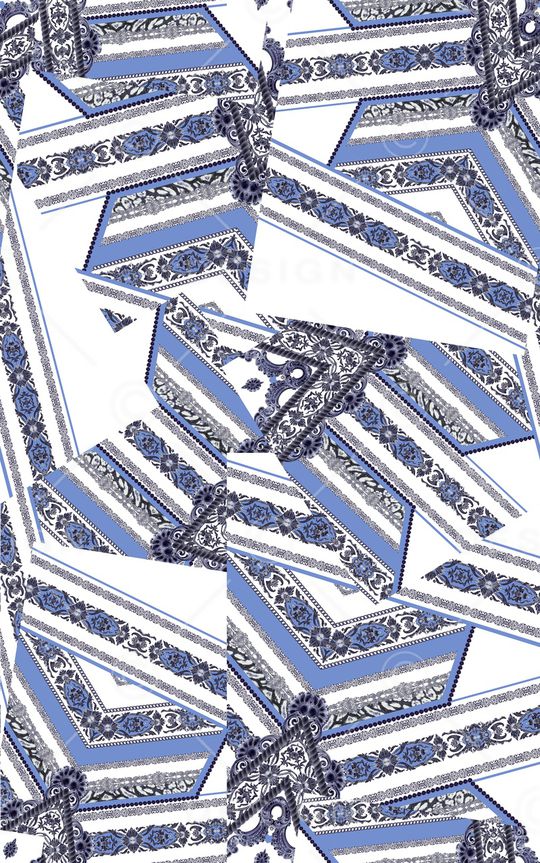 几何印花华亿平台图片