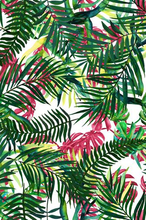 绿植树叶印花华亿平台图片