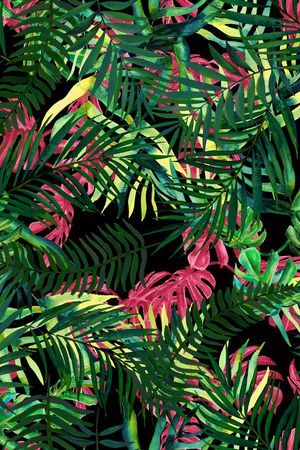 绿植树叶印花华亿平台图片