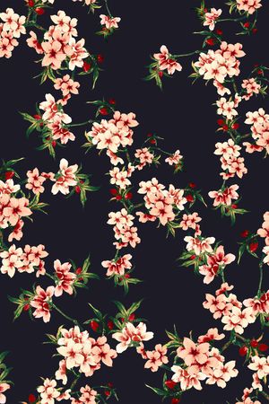 桃花印花华亿平台图片