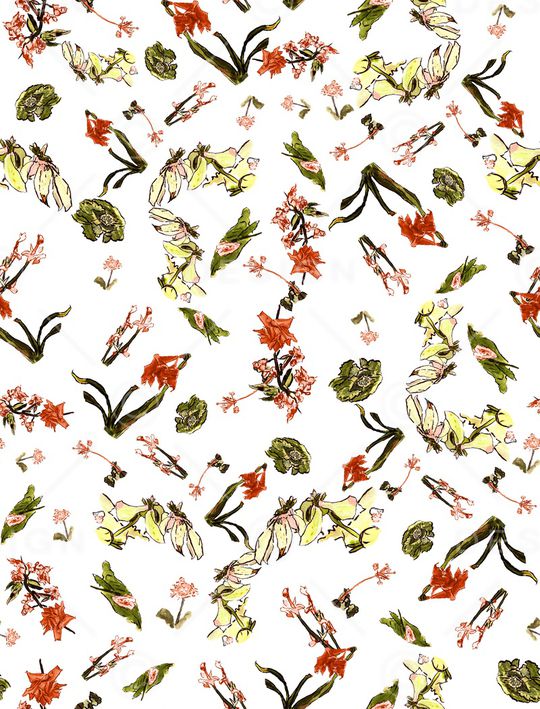 桃花印花华亿平台图片