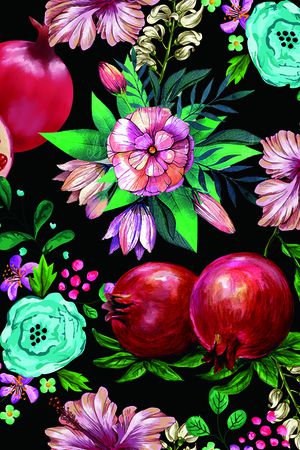 水果印花华亿平台图片