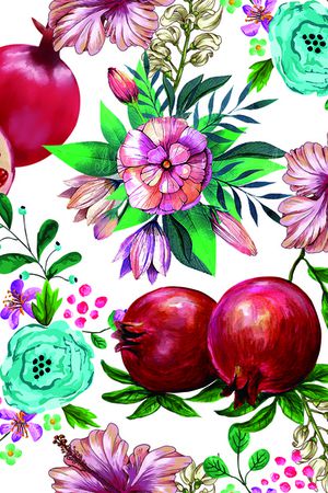 水果印花华亿平台图片