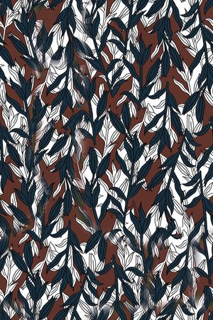 水彩花卉印花华亿平台图片