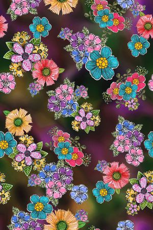 几何印花华亿平台图片