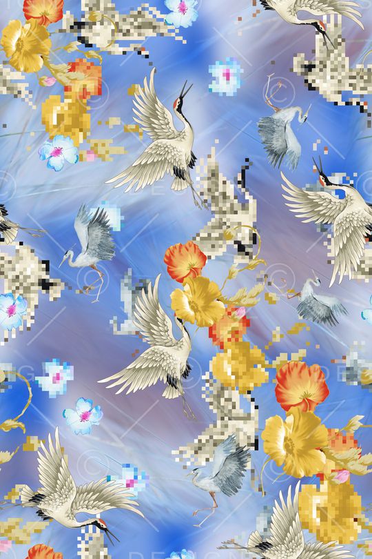 数码华亿平台印花华亿平台图片