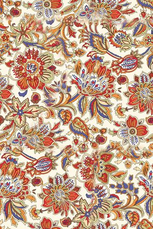 抽象花卉印花华亿平台图片