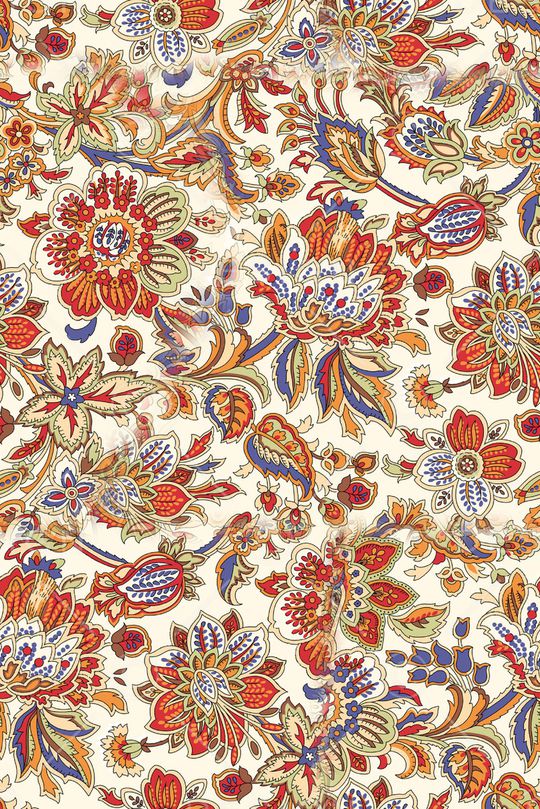 抽象花卉印花华亿平台图片