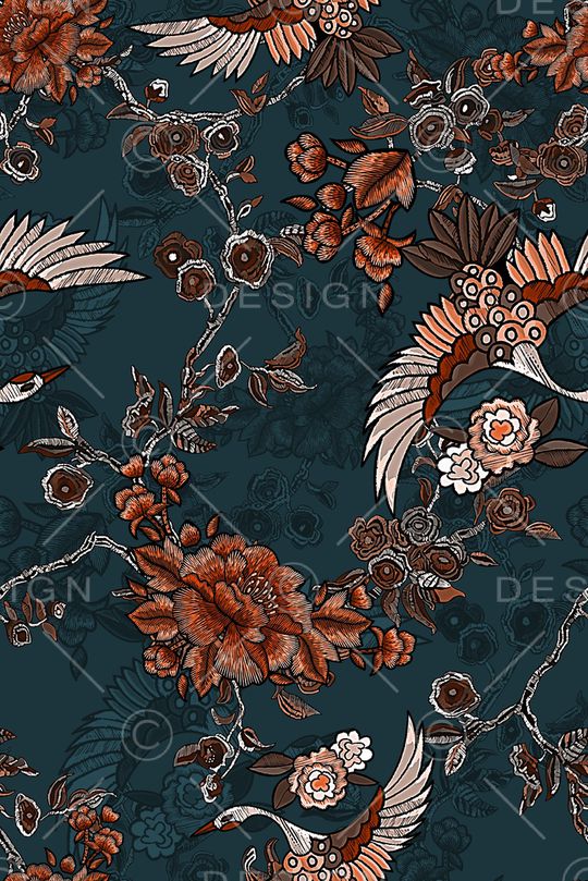 大牌风印花华亿平台图片