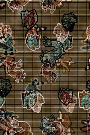 女装印花华亿平台图片