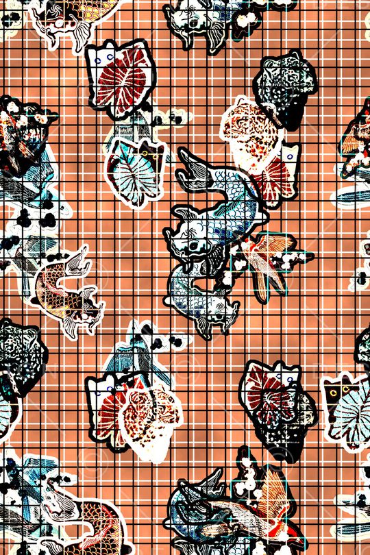 女装印花华亿平台图片